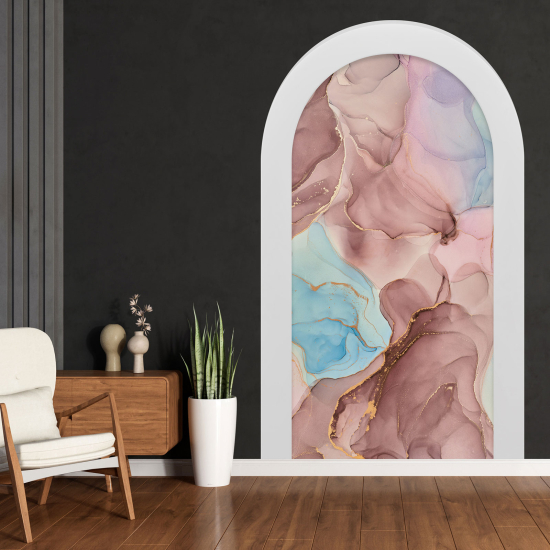 Adesivo Murale - Illusione ottica - Arco - Design
