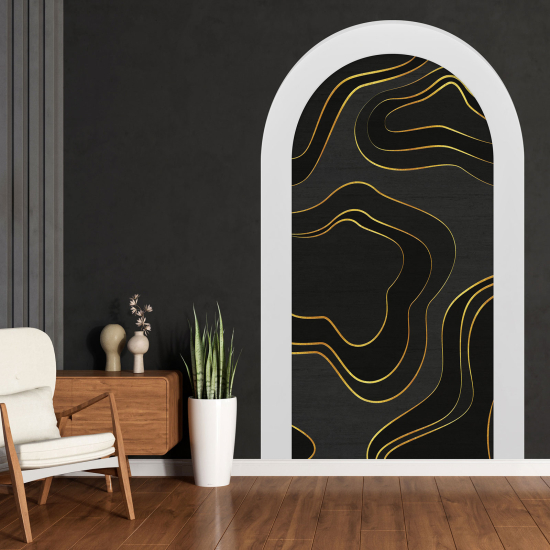Adesivo Murale - Illusione ottica - Arco - Design