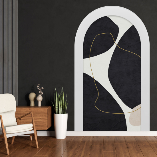 Adesivo Murale - Illusione ottica - Arco - Design