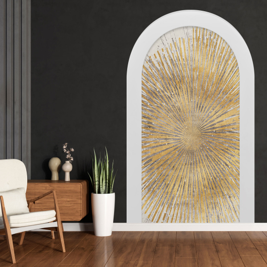 Adesivo Murale - Illusione ottica - Arco - Design