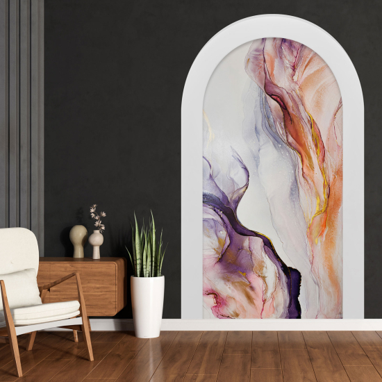 Adesivo Murale - Illusione ottica - Arco - Design