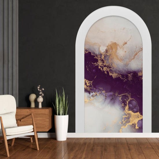 Adesivo Murale - Illusione ottica - Arco - Design