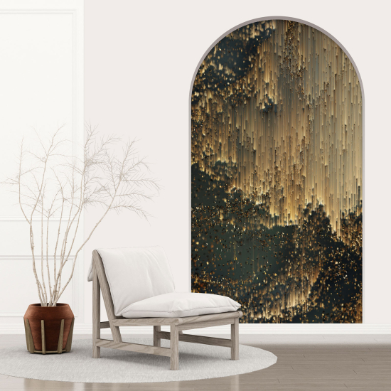 Adesivo Murale - Illusione ottica - Arco - Design