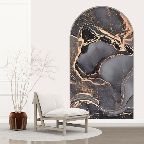 Adesivo Murale - Illusione ottica - Arco - Design