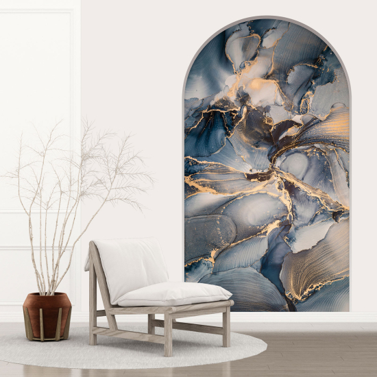 Adesivo Murale - Illusione ottica - Arco - Design