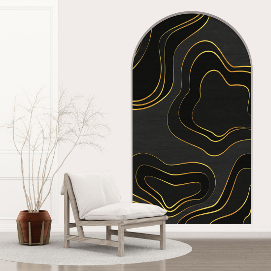 Adesivo Murale - Illusione ottica - Arco - Design