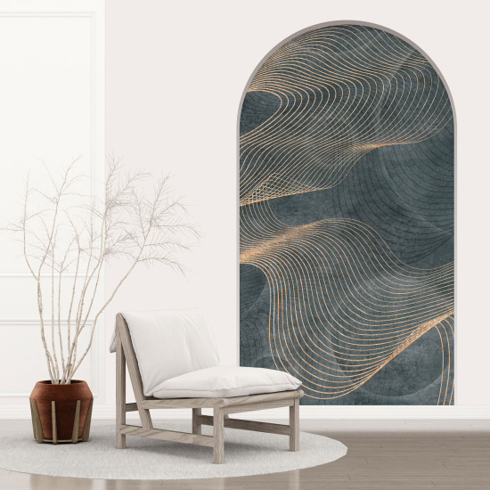 Adesivo Murale - Illusione ottica - Arco - Design