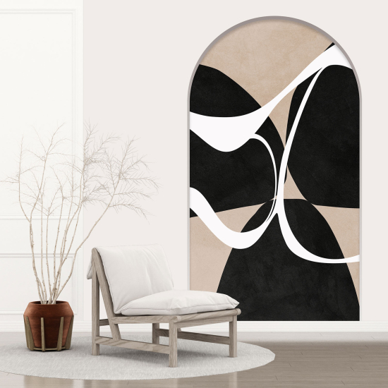 Adesivo Murale - Illusione ottica - Arco - Design