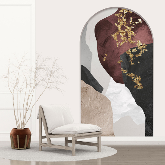 Adesivo Murale - Illusione ottica - Arco - Design