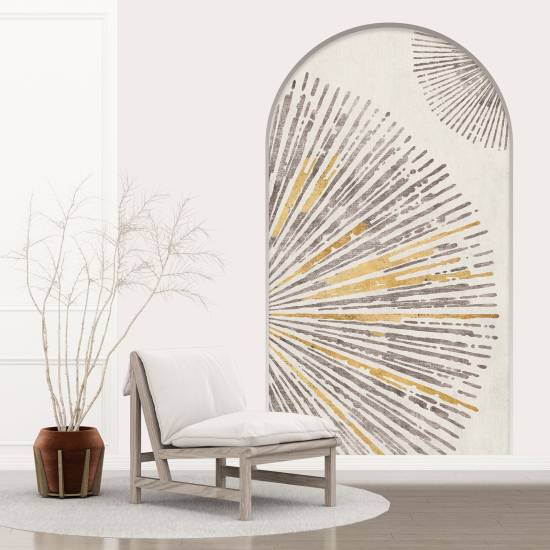 Adesivo Murale - Illusione ottica - Arco - Design