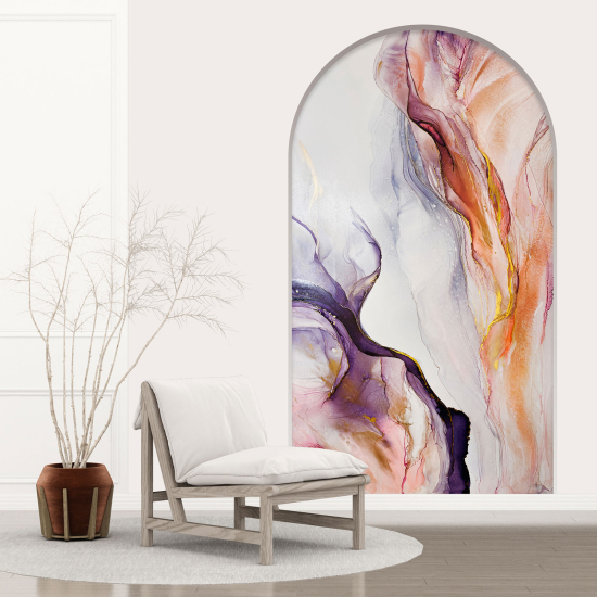 Adesivo Murale - Illusione ottica - Arco - Design