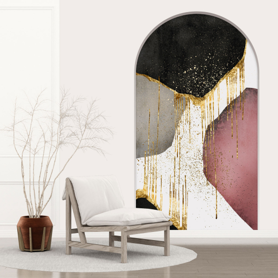 Adesivo Murale - Illusione ottica - Arco - Design