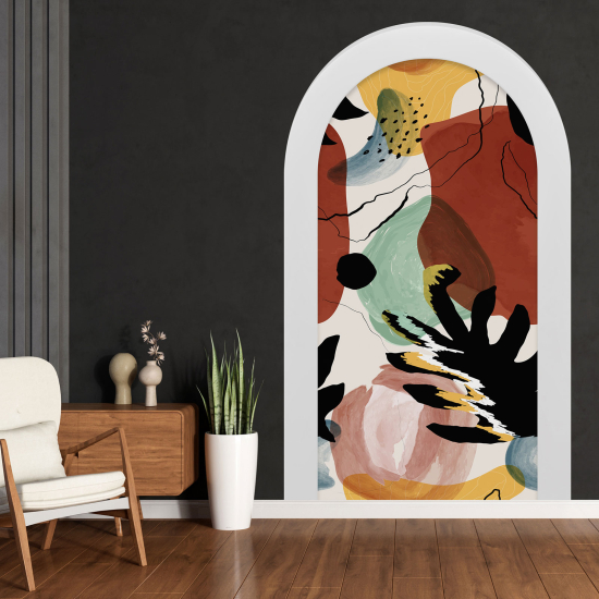 Adesivo Murale - Illusione ottica - Arco - Fogli Design