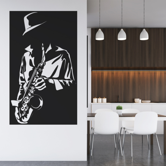 Adesivo Murale - Jazzman