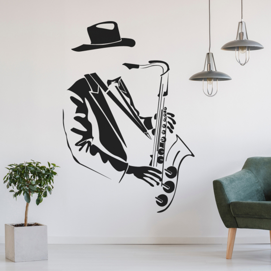 Adesivo Murale - Jazzman