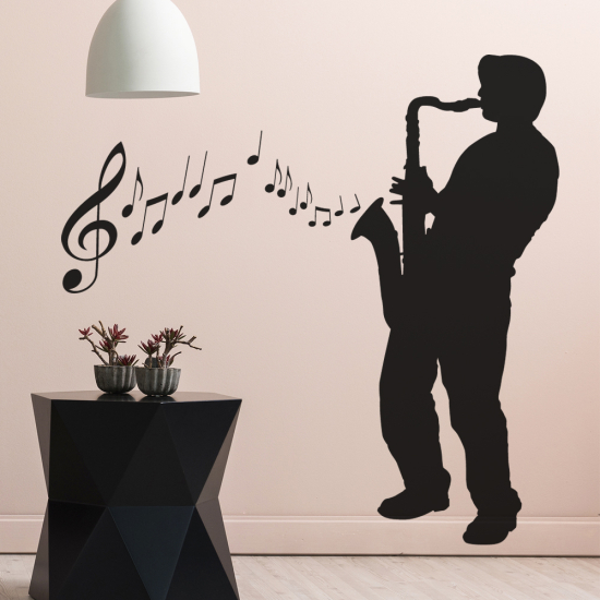 Adesivo Murale - Jazzman