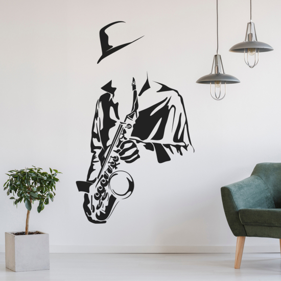 Adesivo Murale - Jazzman