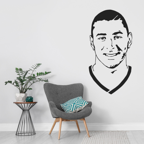 Adesivo Murale - Karim Benzema