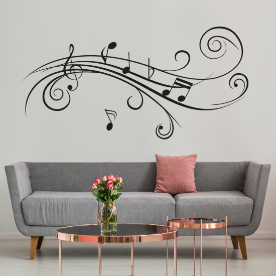 Adesivo Murale - Portata musicale
