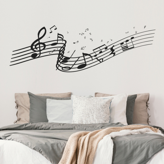 Adesivo Murale - Portata musicale