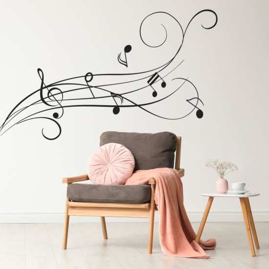 Adesivo Murale - Portata musicale