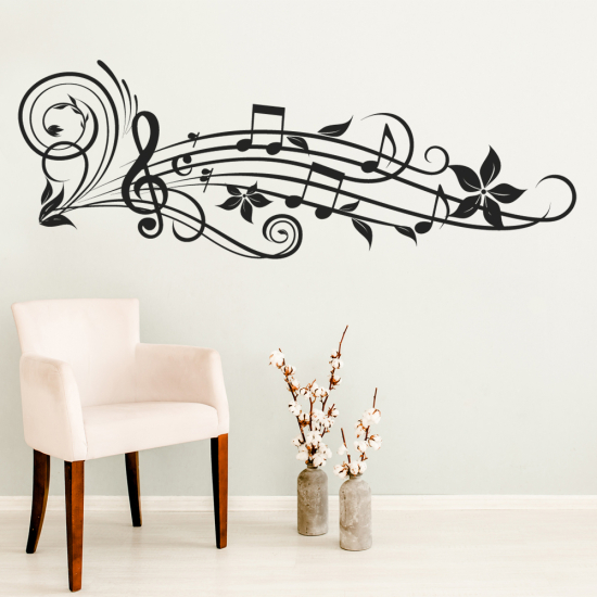 Adesivo Murale - Portata musicale