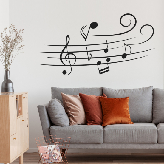 Adesivo Murale - Portata musicale