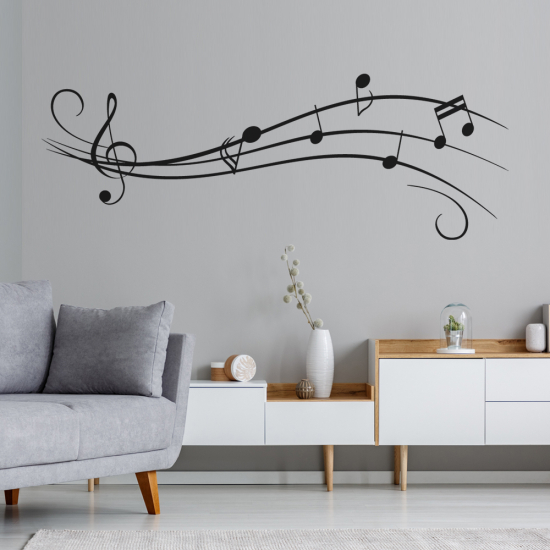 Adesivo Murale - Portata musicale