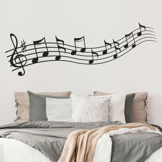 Adesivo Murale - Portata musicale