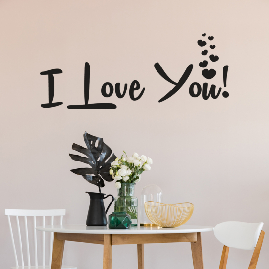 Adesivo Murale - Ti amo!