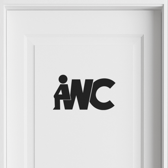 Adesivo Murale - WC