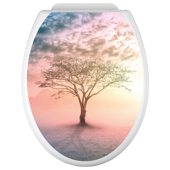 Adesivo per copriwater - WC - Albero