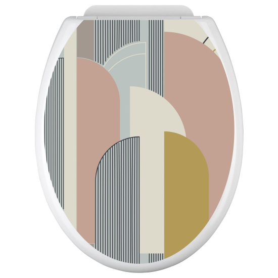 Adesivo per copriwater - WC - Arches Design