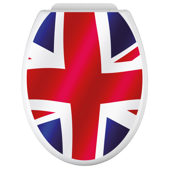 Adesivo per copriwater - WC - Bandiera UK