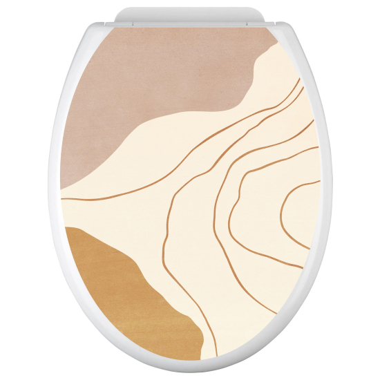 Adesivo per copriwater - WC - Boho