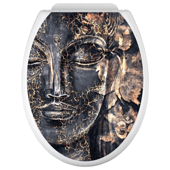 Adesivo per copriwater - WC - Buddha