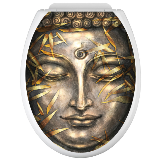 Adesivo per copriwater - WC - Buddha