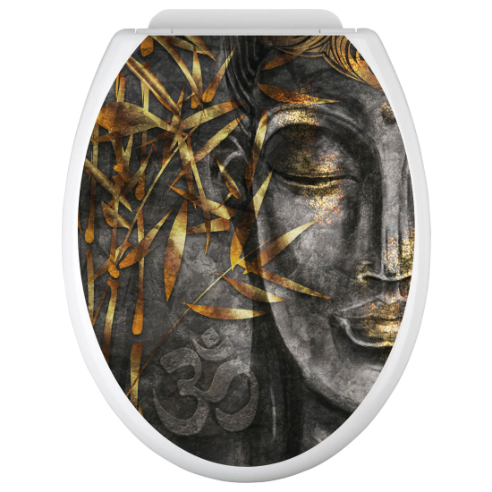 Adesivo per copriwater - WC - Buddha