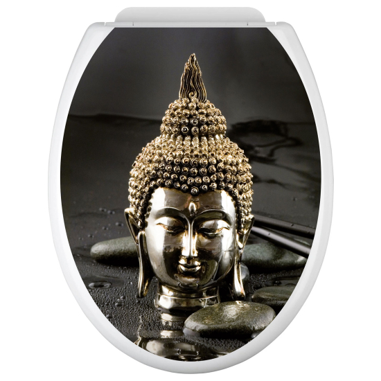 Adesivo per copriwater - WC - Buddha