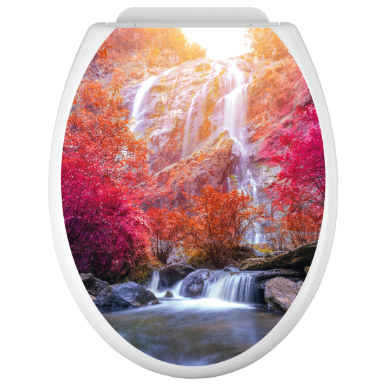 Adesivo per copriwater - WC - Cascate
