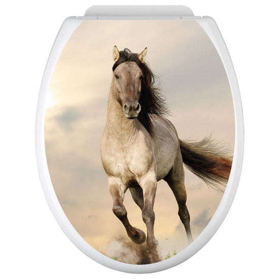 Adesivo per copriwater - WC - Cavallo