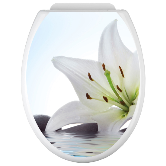 Adesivo per copriwater - WC - Fiore