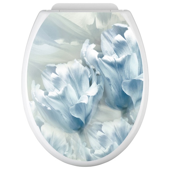 Adesivo per copriwater - WC - Fiori