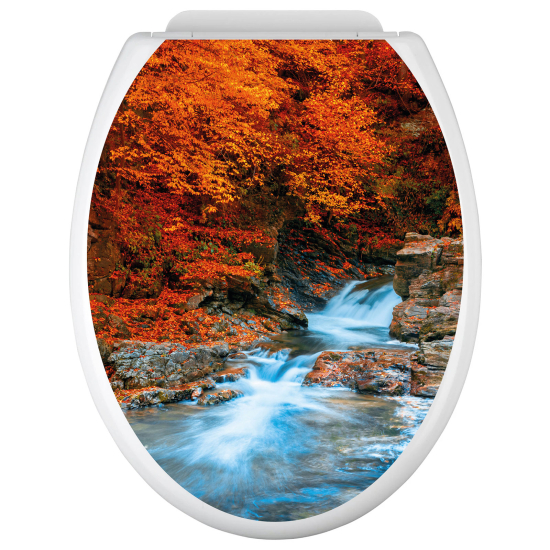 Adesivo per copriwater - WC - Fiume