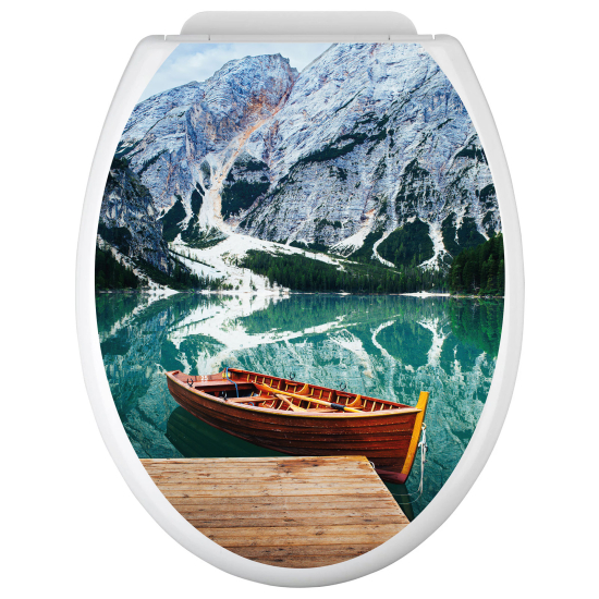 Adesivo per copriwater - WC - Lago Bateau