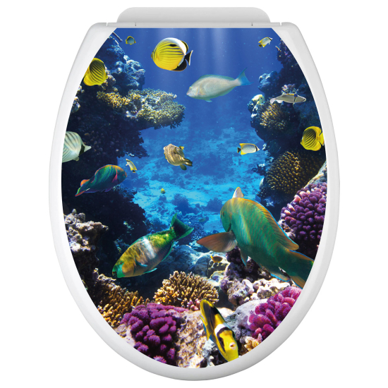 Adesivo per copriwater - WC - Oceano