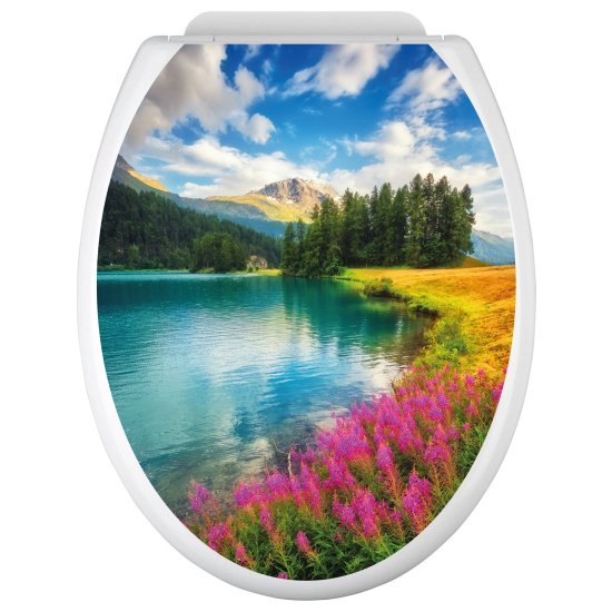 Adesivo per copriwater - WC - Paesaggio