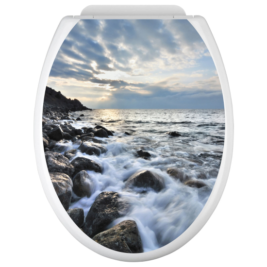 Adesivo per copriwater - WC - Vista Mare