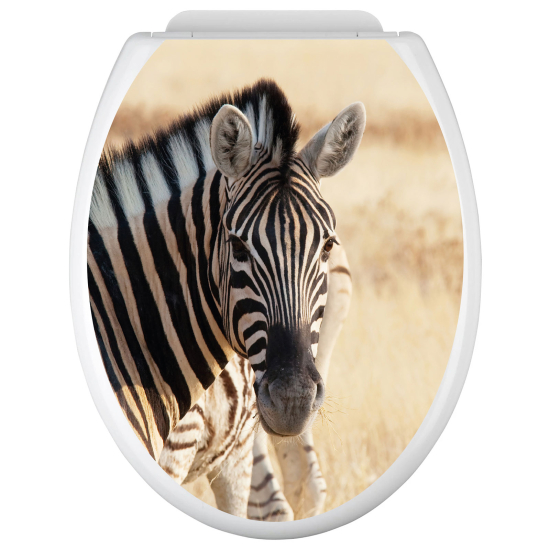 Adesivo per copriwater - WC - Zebra