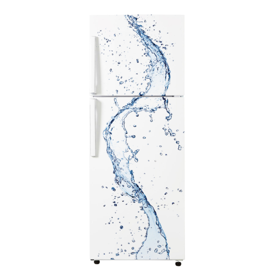 Adesivo Per Frigo - Acqua